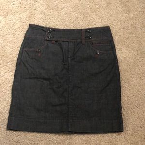 Anthropologie Denim Skirt (bica cheia)